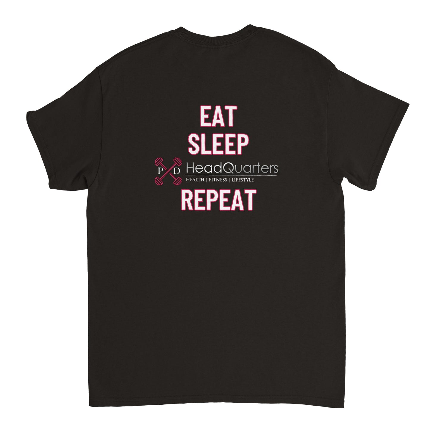 SHORT SLEEVE PUMP COVER - EAT SLEEP REPEAT