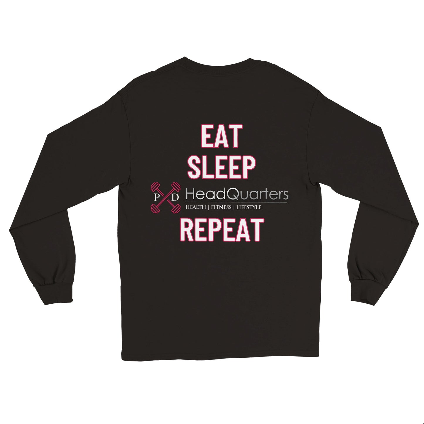 LONG SLEEVE PUMP COVER - EAT SLEEP REPEAT