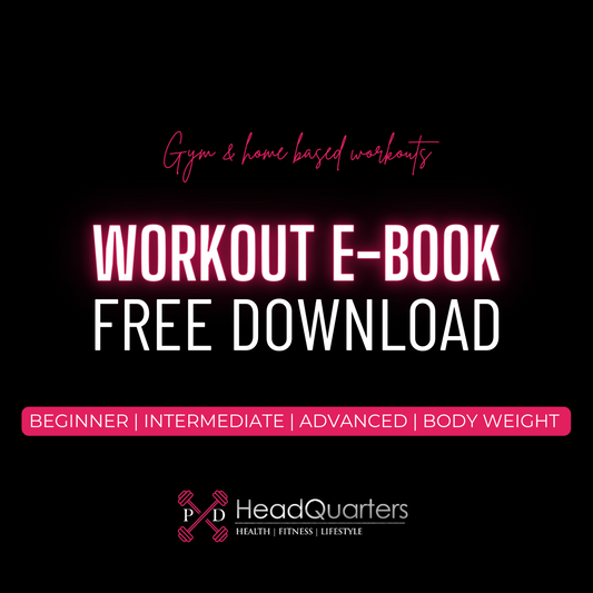 Free Training Guide | Gym & Home Based Workouts